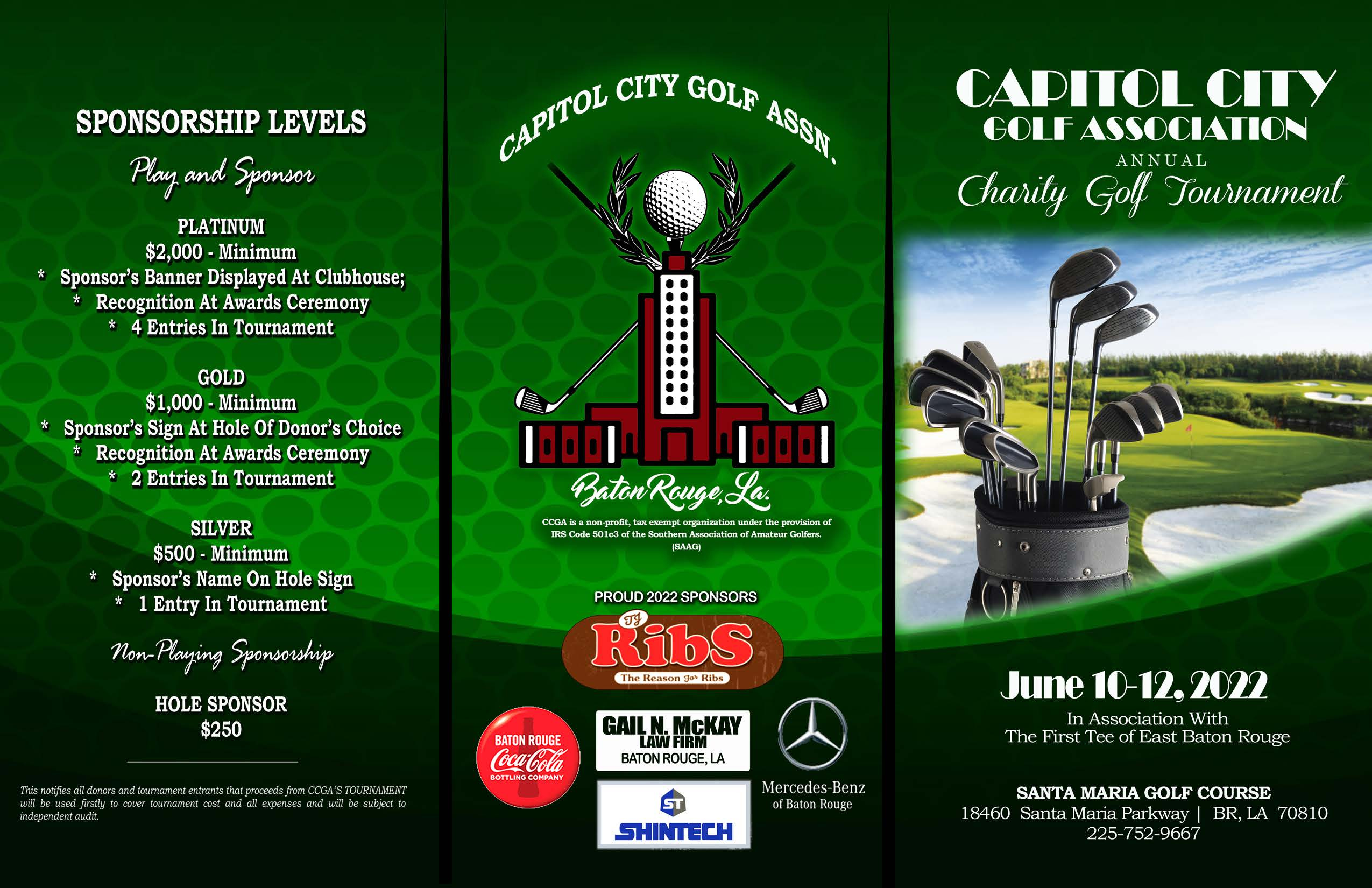 Welcome to Capitol City Golf Association